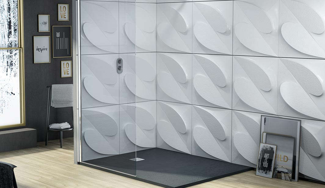 Panel arquitectónico D modelo odulataplus baño