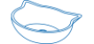 senodelta icono menu azul